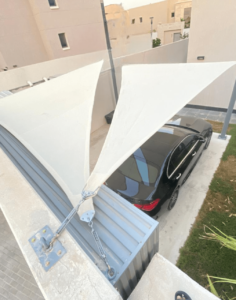modern car parking shade