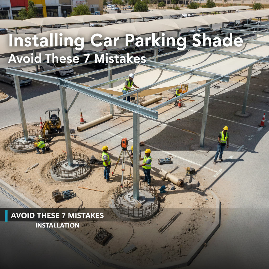 Installing Car Parking Shade: Avoid These 7 Mistakes