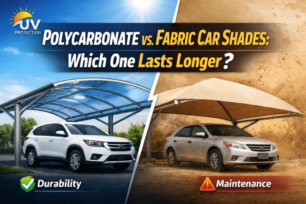 Polycarbonate vs. Fabric Car Shades: Which One Lasts Longer?